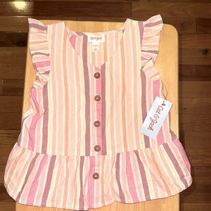 Girls striped blouse